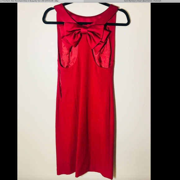 Pringle of Scotland | Bow Racerback Dress - Picture 2 of 6